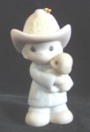 Precious Moments Fireman Ornament Love Rescued Me