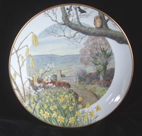 Paul Barrett Collector Plate - A Country Church