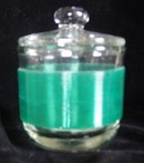 Jeanette String Glass Jelly Jar