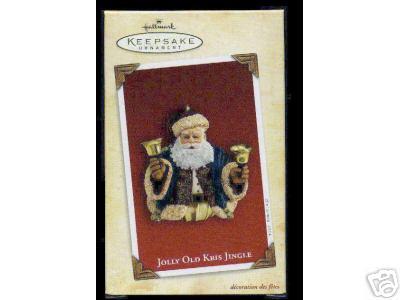 Hallmark Ornament - Jolly Old Kris Jingle 2004