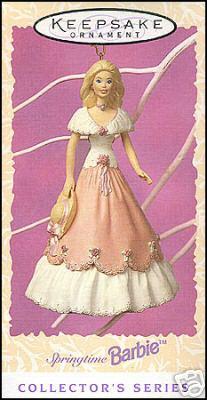 Springtime Barbie 1997 Hallmark Ornament