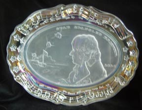 Fostoria Star Spangled Banner Plate