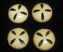 Four Ivoroid Buttons