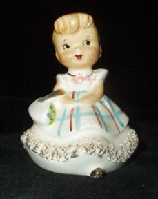 Girl Figurine Bell