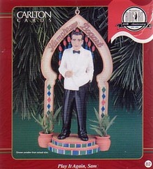 Carlton Humphrey Bogart Christmas Ornament