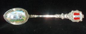 Enamel Kaiserslautern Souvenir Spoon