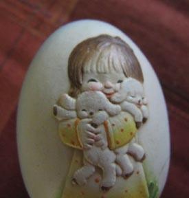 Anri Jerrandiz Wooden Easter Egg