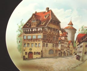 Old Nuremberg Albrecht Durerhaus Plate