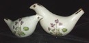 Stoneware Birds Salt and Pepper Shakers