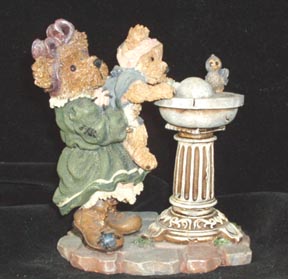 Boyds Bears & Friends Bearstone Collection Sissie and Squirt
