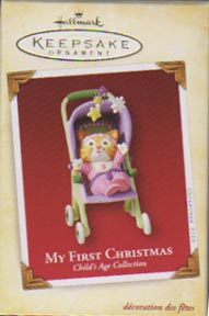 Hallmark My First Christmas 2005 Girl