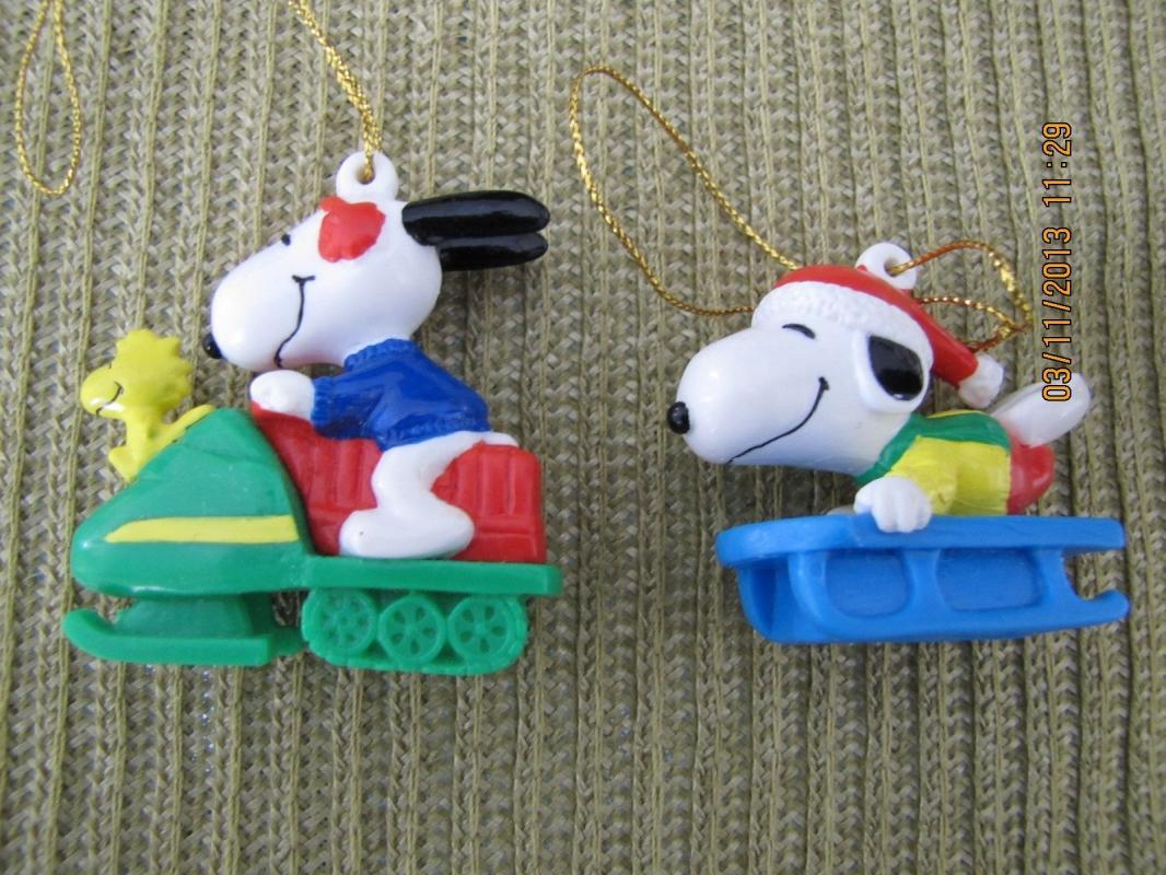 Snoopy Christmas Ornaments