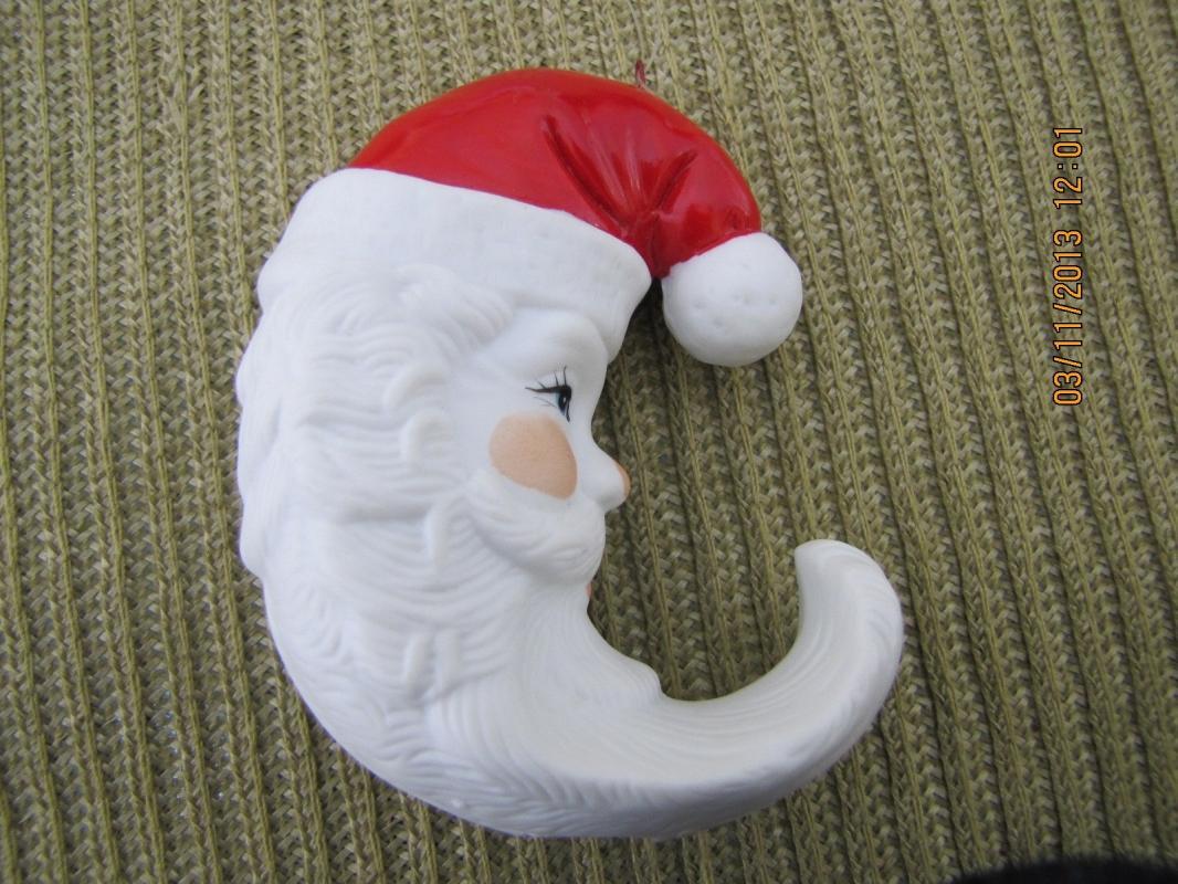 Dept. 56 Christmas Ornament Santa in the Moon