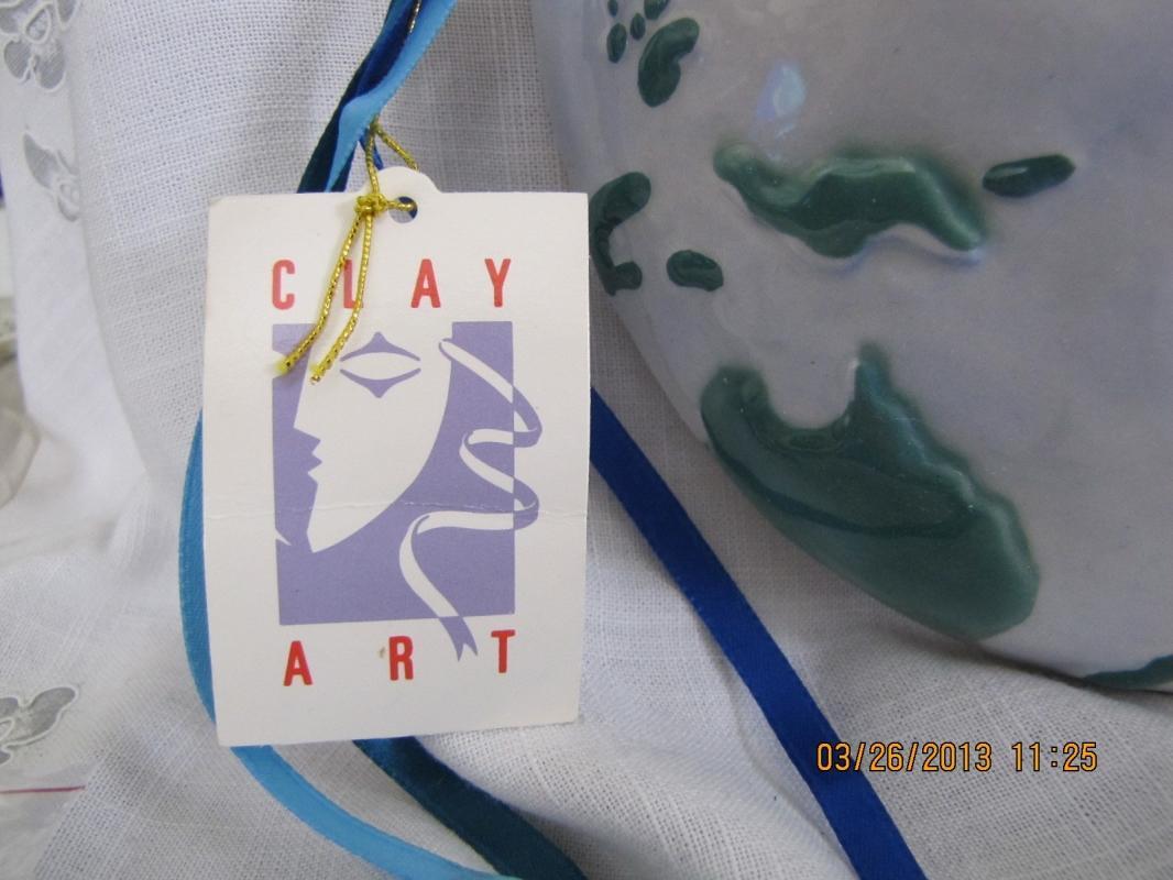 Clay Art Mask Man in the Moon