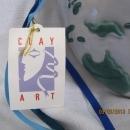 Clay Art Mask Man in the Moon