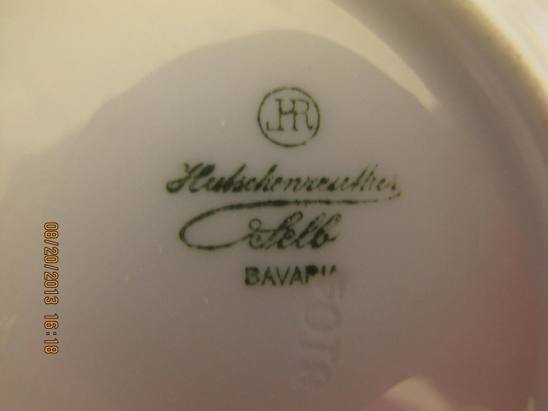 Hutschenreuther Selb Rose Plate