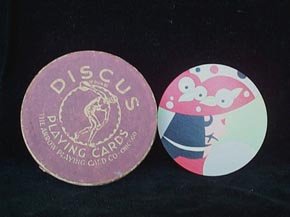 Discus Round Playing Cards
