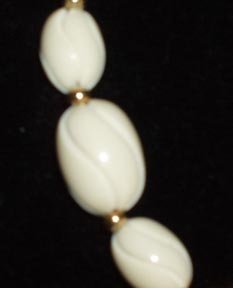 Napier Choker Cream and Gold