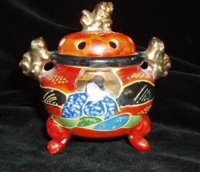 Japanese Foo Dog Incense Burner