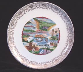 Souvenir Plate Hawaii