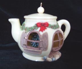 Teapot Christmas Ornament