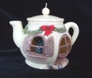 Teapot Christmas Ornament