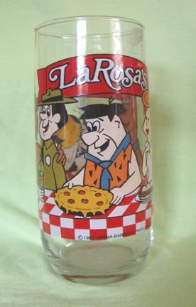 Flintstone Character Glass