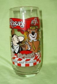 Flintstone Character Glass