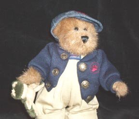 Boyds Bears Edmund with Frog Plush