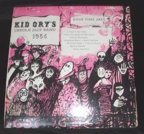 LP 33 1/3 Kid Ory's Creole Jazz Band 1956 Record