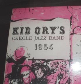 LP 33 1/3 Kid Ory's Creole Jazz Band 1956 Record