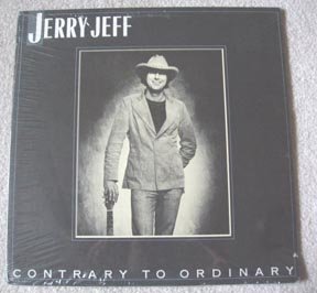 LP 33 1/3 Jerry Jeff Contrary to Ordinary
