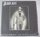 LP 33 1/3 Jerry Jeff Contrary to Ordinary