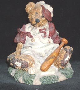 Boyds Homer on the Plate Boyds Bears Resin