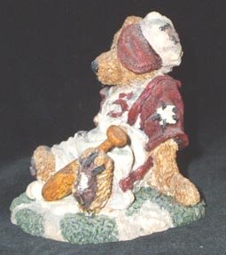 Boyds Homer on the Plate Boyds Bears Resin