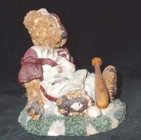 Boyds Homer on the Plate Boyds Bears Resin