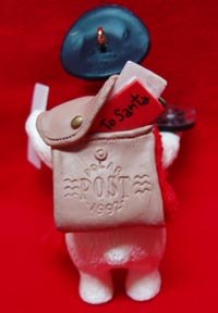 Hallmark Bear Polar Post Christmas Ornament
