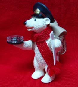 Hallmark Bear Polar Post Christmas Ornament