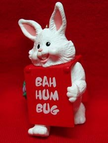 Billboard Bunny Hallmark Christmas Ornament