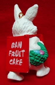 Billboard Bunny Hallmark Christmas Ornament