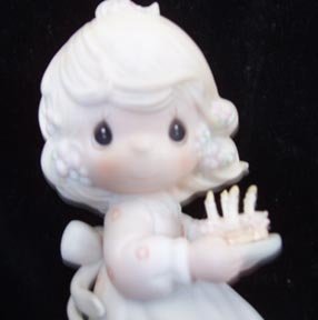 Precious Moments May Your Birthday Be a Blessing Figurine