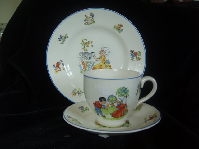 British Anchor Children's Dish Set