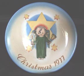 Hummel Plate Schmid Christmas 1977 Limited Edition