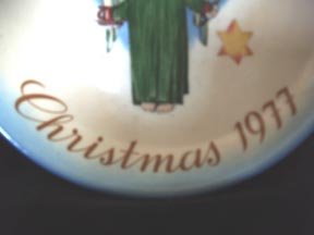 Hummel Plate Schmid Christmas 1977 Limited Edition