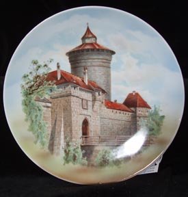 German Plate Old Nuremberg