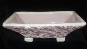 Hedi Schoop Mauve Swirl Planter