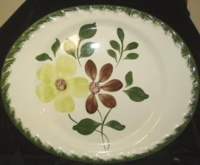 Blue Ridge Green Briar Platter