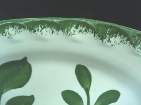 Blue Ridge Green Briar Platter
