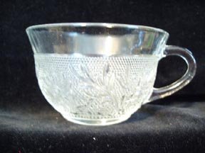 Sandwich Glass Cups - Set of 2