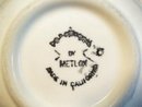 Metlox Poppytrail Sculptured Daisy Fruit Bowl